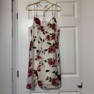 Floral Spaghetti Strap Dress NWOT